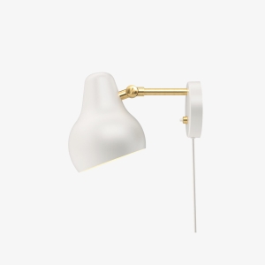 LOUIS POULSEN lampa ścienna VL38 biała