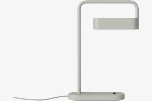 BOLIA lampa stołowa SCRIBE szara