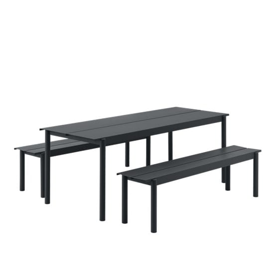 MUUTO stół ogrodowy LINEAR STEEL 200