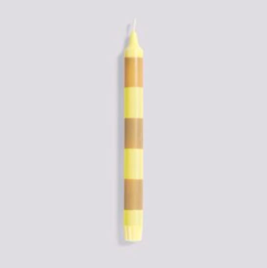 świeca Hay STRIPE żółto beżowa AA901-B065.jpg