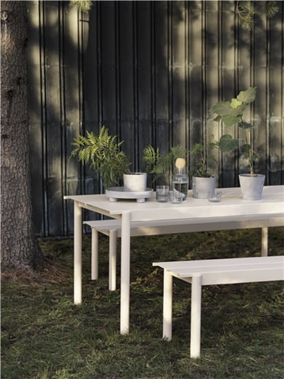 MUUTO stół ogrodowy LINEAR STEEL 140