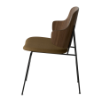 1201001-010100ZZ_The_Penguin_Dining_Chair_Black_Steel_Re_Wool_448_Side Średni.png