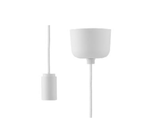NORMANN COPENHAGEN przewód z podsufitką biały 