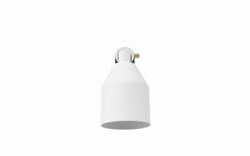 NORMANN COPENHAGEN lampa z uchwytem KLIP biała