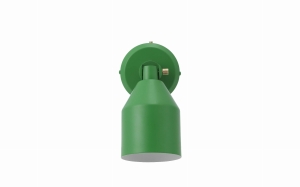 NORMANN COPENHAGEN lampa ścienna KLIP zielona