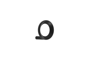 NORMANN COPENHAGEN haczyk ścienny LOOP S czarny 