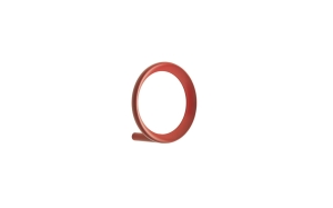 NORMANN COPENHAGEN haczyk ścienny LOOP M czerwony