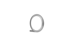 NORMANN COPENHAGEN haczyk ścienny LOOP M cynk szczotkowany