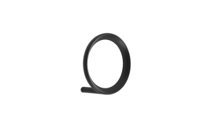 NORMANN COPENHAGEN haczyk ścienny LOOP L czarny  