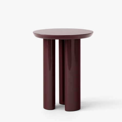 &Tradition stolik TUNG JA3 burgundowy