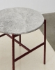 Rebar Side Table Ø45xH40.5_grey marble tabletop_barn red powder coated steel.jpg