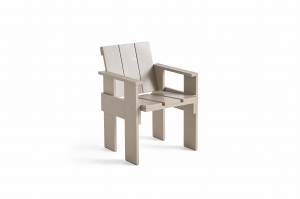 HAY krzesło CRATE DINING szaro-brązowe 