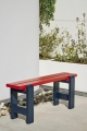 Weekday Bench L111 wine red and steel blue wb lacquered pinewood.jpg