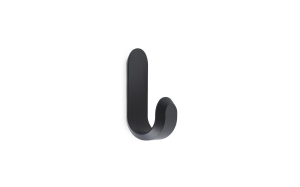 NORMANN COPENHAGEN haczyk ścienny CURVE MINI 2 szt matowy czarny