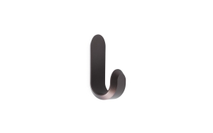 NORMANN COPENHAGEN haczyk ścienny CURVE MINI 2 szt matowy brązowy