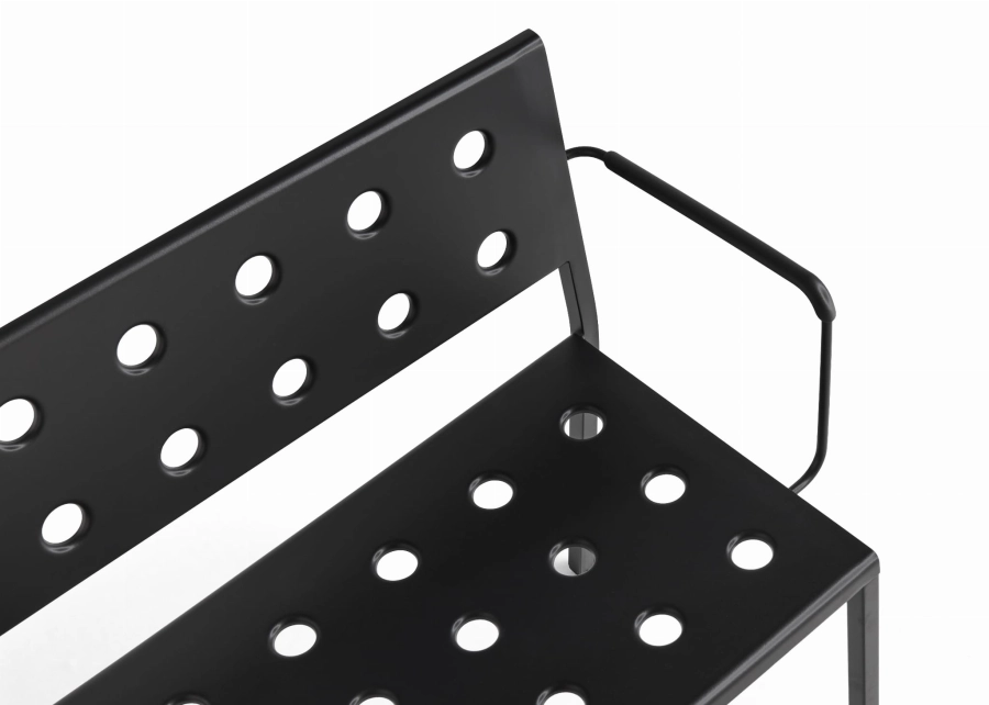 AB826-B680-AA96_Balcony Dining Bench w. arm anthracite powder coated steel_detail.jpg
