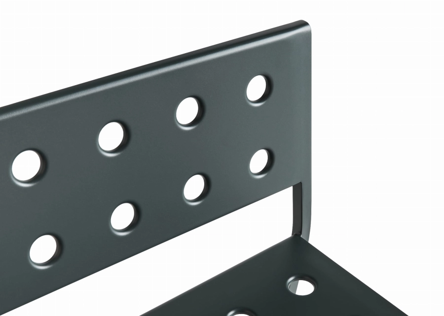 AB827-B681-AH19_Balcony Lounge Bench L113,5 dark forest powder coated steel_detail.jpg
