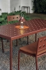 Balcony Table L190_Balcony Dining Bench iron red_Balcony Seat Cushion red cayenne_Mousqueton Lamp iron red.jpg