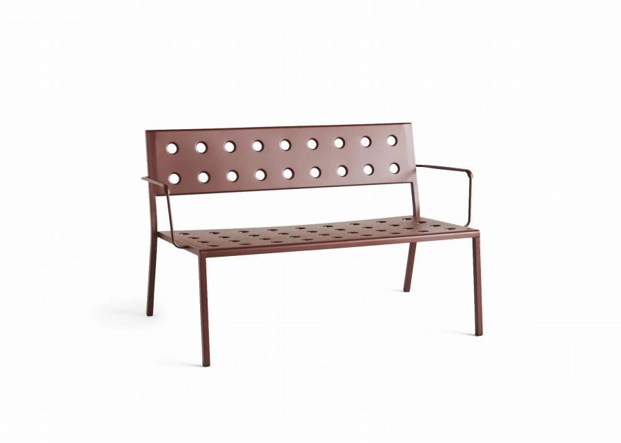 AB828-B682-AH17_Balcony Lounge Bench w. arm iron red powder coated steel.jpg