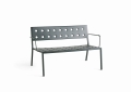 AB828-B682-AH19_Balcony Lounge Bench w. arm dark forest powder coated steel.jpg