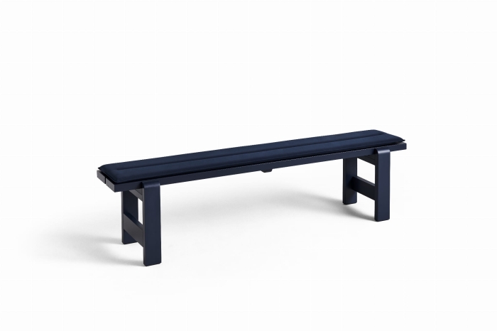 AD126-C955-AM96_Weekday Bench L190 x W32 x H45 cm steel blue wb lacquered pinewood_Seat Cushion dark blue textile.jpg