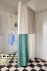 Check Shower Curtain green_Basket S soft yellow_Mono Bath Towel sky blue.jpg