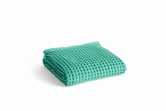AB891-B187-AF933_Waffle Bath Towel 70x140 emerald green 01.jpg