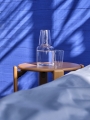 Rim Carafe clear with black rim_Rim Glass set of 2 clear with black rim_Rey Stool golden wb lacquered beech.jpg