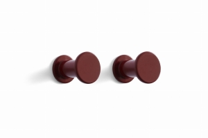 HAY haczyk ścienny BOLT czerwony 2 szt. 