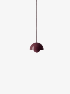 &Tradition lampa wisząca FLOWERPOT VP1 dark plum