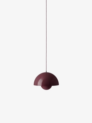 &Tradition lampa wisząca FLOWERPOT VP7 dark plum