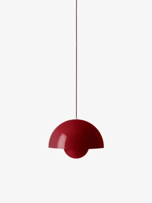 &Tradition lampa wisząca FLOWERPOT VP2 vermilion red