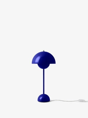 &Tradition lampa stołowa FLOWERPOT VP3 cobalt blue