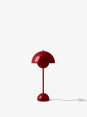 &Tradition lampa stołowa FLOWERPOT VP3 vermilion red