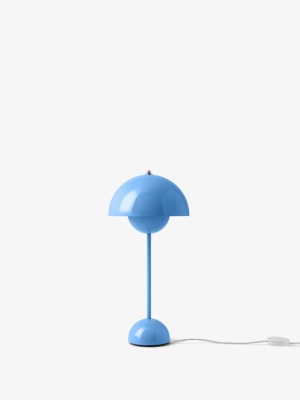 &Tradition lampa stołowa FLOWERPOT VP3 swim blue