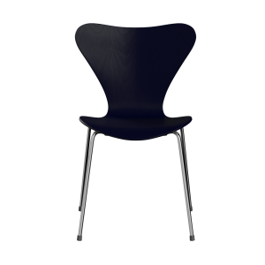 FRITZ HANSEN krzesło SERIES 7 fornir barwiony, granatowy