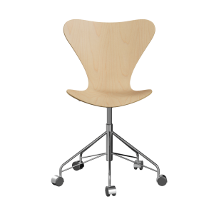 FRITZ HANSEN krzesło obrotowe SERIES 7 fornir naturalny, klon