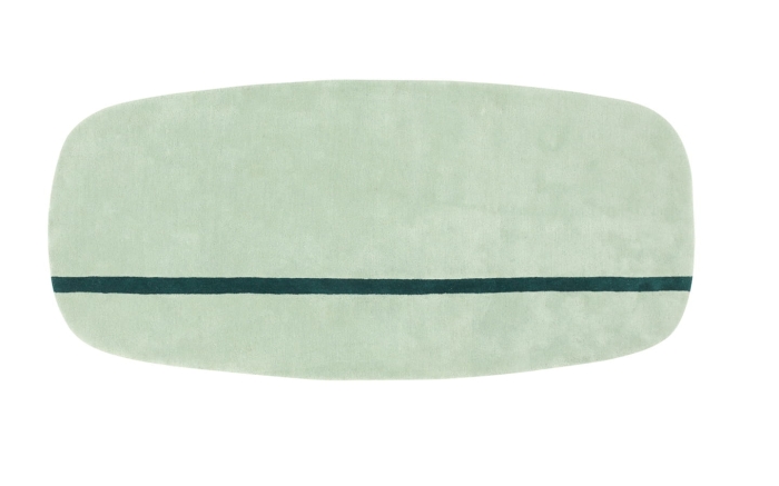 NORMANN COPENHAGEN dywan OONA 90x200 miętowy
