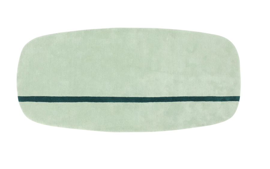NORMANN COPENHAGEN dywan OONA 90x200 miętowy