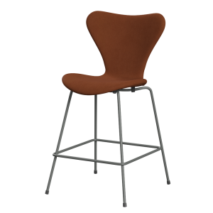FRITZ HANSEN krzesło barowe SERIES 7 64cm tapicerowane