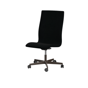 FRITZ HANSEN krzesło tapicerowane podnoszone na kółkach OXFORD 5-STAR średnie, różne kolory