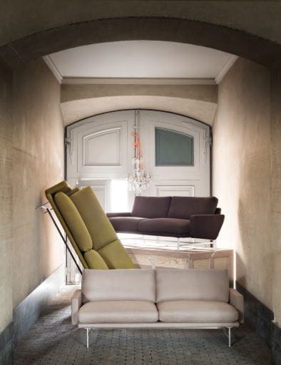 FRITZ HANSEN sofa dwuosobowa LISSONI