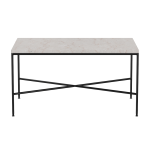 FRITZ HANSEN stolik kawowy PLANNER prostokątny 75x45 marmur kremowy