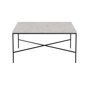 FRITZ HANSEN stolik kawowy PLANNER kwadratowy 80x80 marmur kremowy