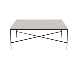 FRITZ HANSEN stolik kawowy PLANNER kwadratowy 100x100 marmur kremowy