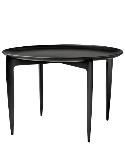 FRITZ HANSEN stolik TABLE TRAY L czarny dąb
