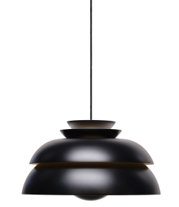 FRITZ HANSEN lampa wisząca CONCERT P1 czarna