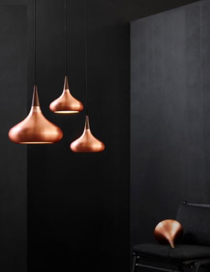 FRITZ HANSEN lampa wisząca ORIENT miedziana