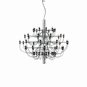 FLOS żyrandol lampa wisząca 2097/50 chrom, matowe żarówki