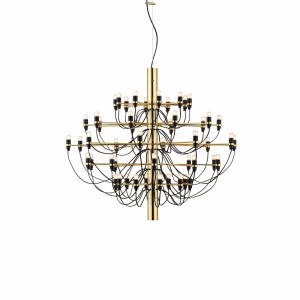FLOS żyrandol lampa wisząca 2097/50 mosiądz, matowe żarówki